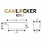 Camlocker 71in Low Profile Crossover Truck Tool Box, Polished Aluminum KS71LP - alternate 2